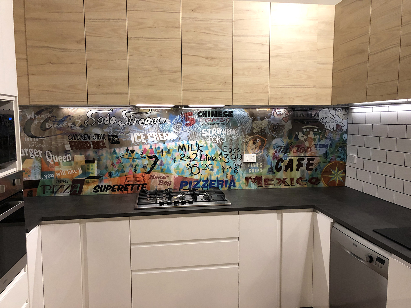 Kitchen Glass Splashbacks 16